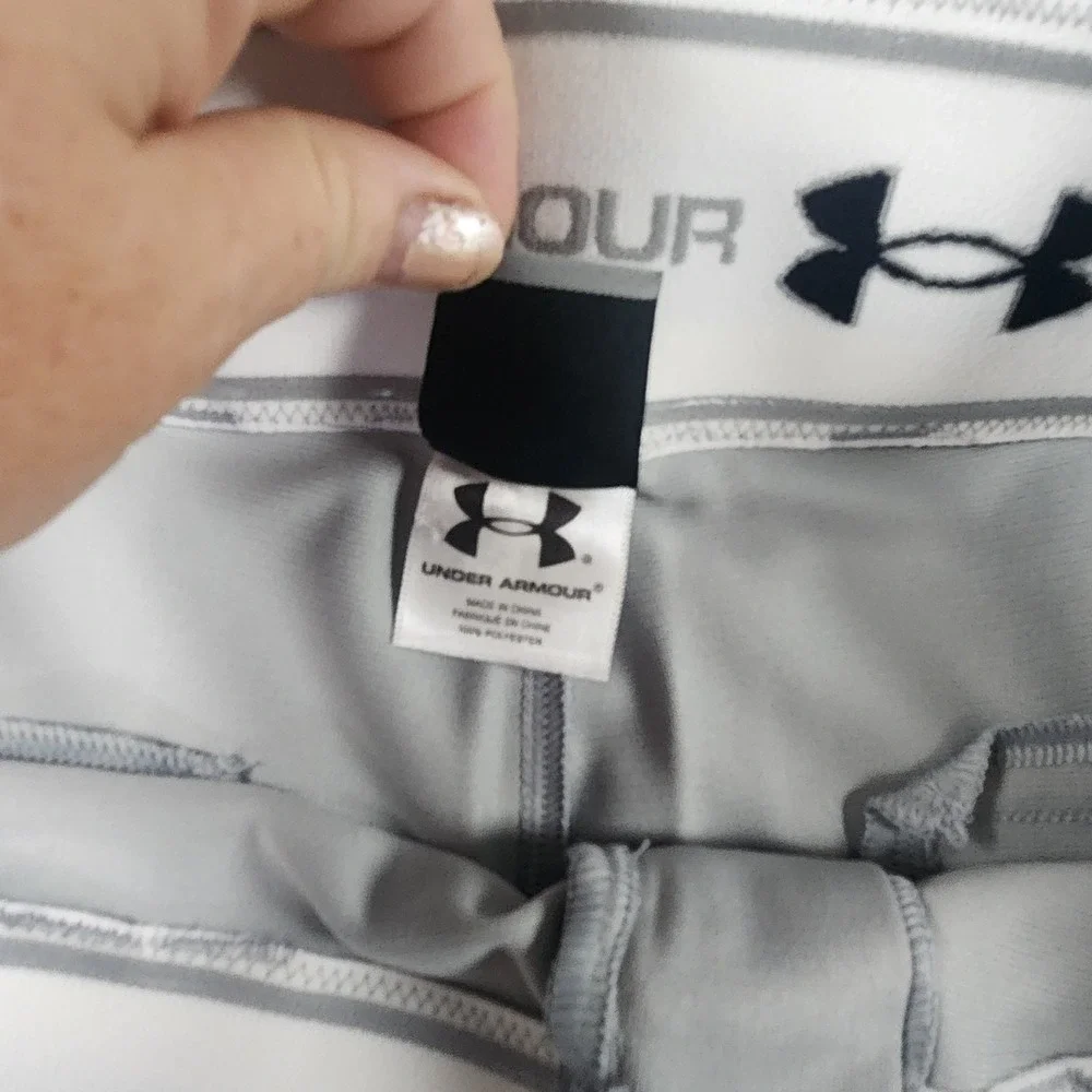 Under Armour MensXXL Heatgear Baseball Softball Pant Belt‎ Loops Gray NEW